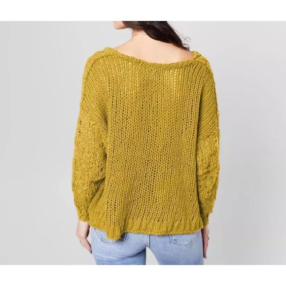 Free People Sunday Shore Pullover Sweater NEW MSRP $128 - Picture 3 of 7